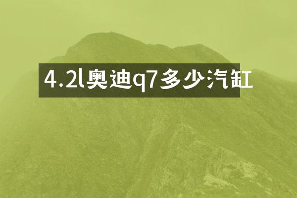 4.2l奥迪q7多少汽缸