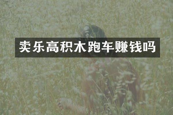 卖乐高积木跑车赚钱吗