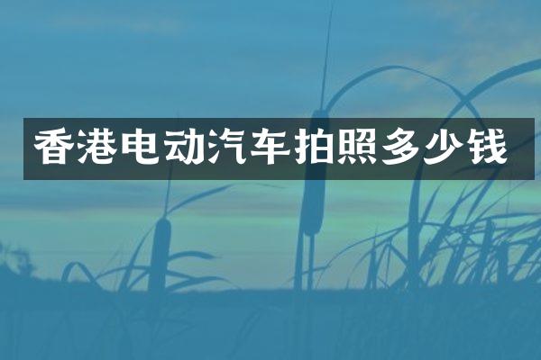 香港电动汽车拍照多少钱