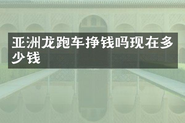 亚洲龙跑车挣钱吗现在多少钱