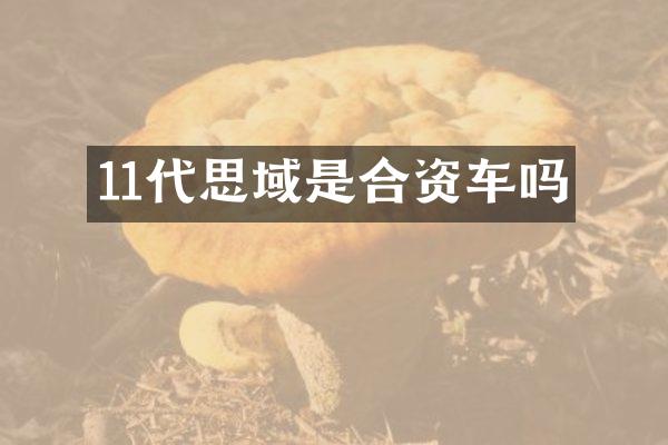 11代思域是合资车吗