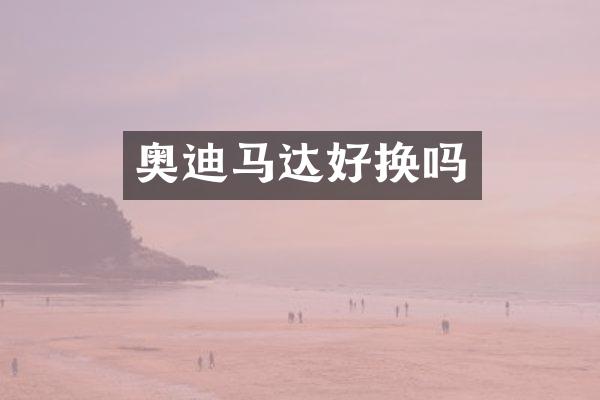 奥迪马达好换吗
