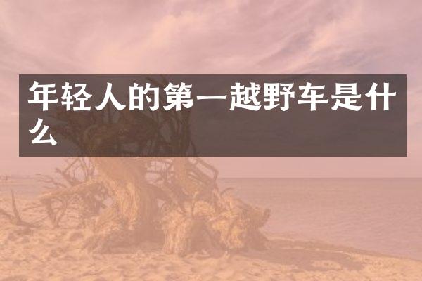 年轻人的第一越野车是什么