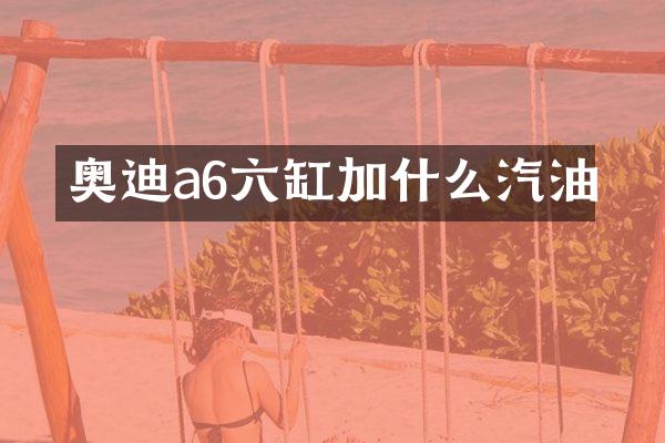 奥迪a6六缸加什么汽油