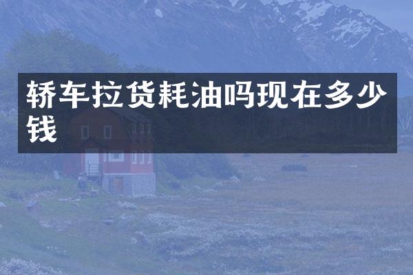 轿车拉货耗油吗现在多少钱
