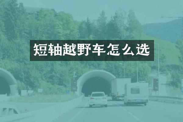 短轴越野车怎么选