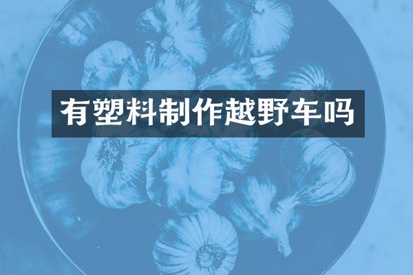 有塑料制作越野车吗