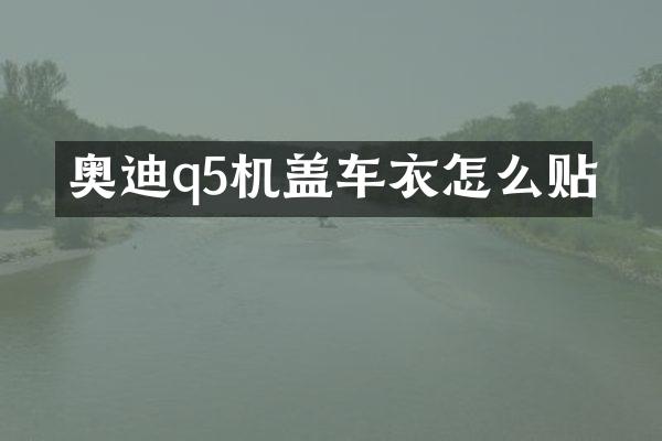 奥迪q5机盖车衣怎么贴