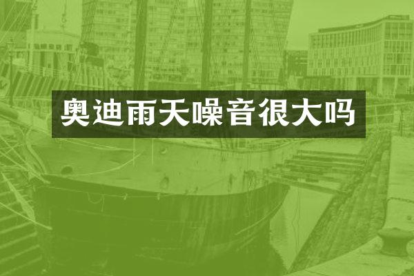 奥迪雨天噪音很大吗