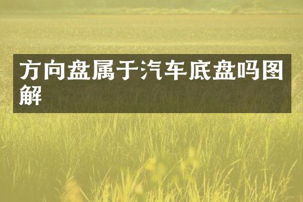 方向盘属于汽车底盘吗图解