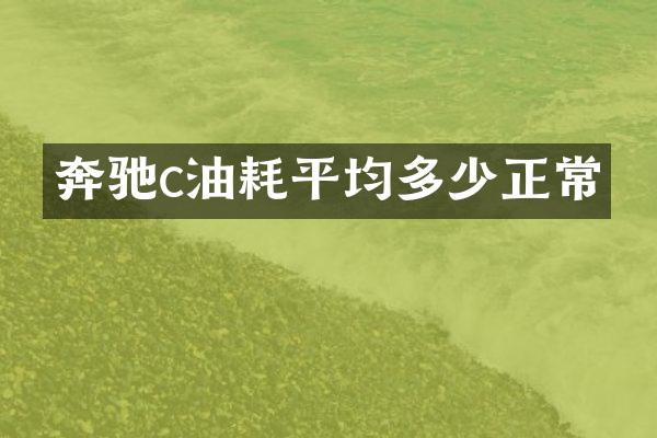 奔驰c油耗平均多少正常