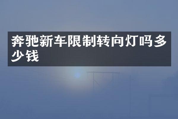 奔驰新车限制转向灯吗多少钱