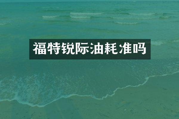 福特锐际油耗准吗