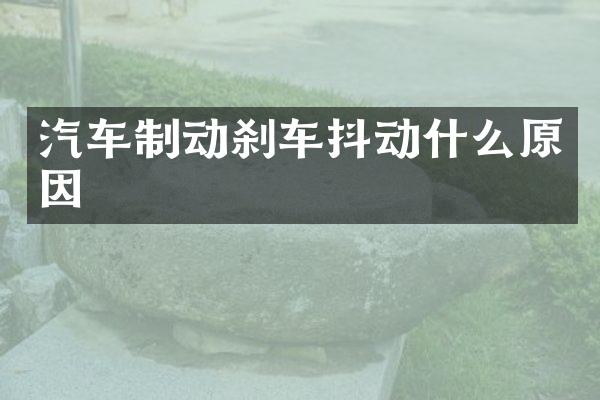 汽车制动刹车抖动什么原因