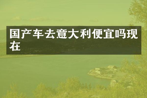 国产车去意大利便宜吗现在