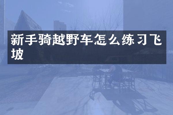 新手骑越野车怎么练习飞坡