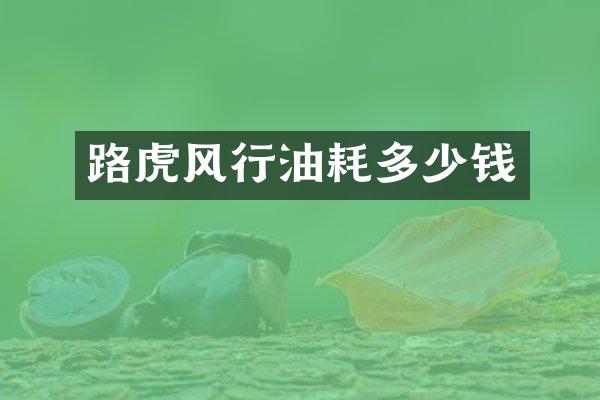 路虎风行油耗多少钱
