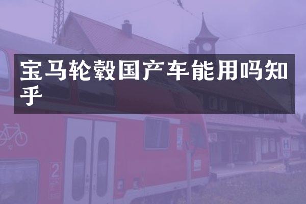 宝马轮毂国产车能用吗知乎