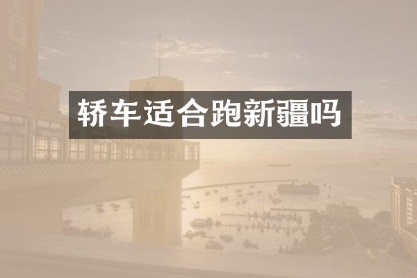 轿车适合跑新疆吗