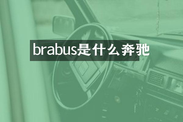brabus是什么奔驰