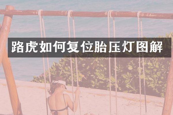 路虎如何复位胎压灯图解