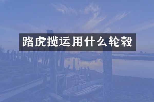 路虎揽运用什么轮毂
