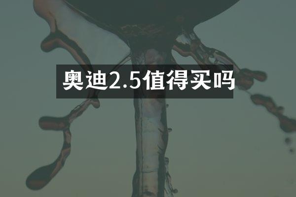 奥迪2.5值得买吗