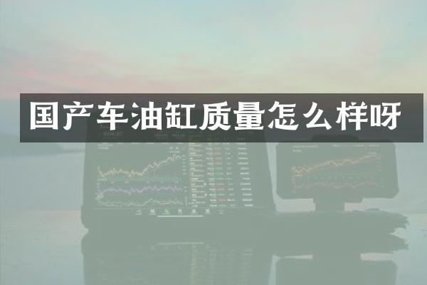 国产车油缸质量怎么样呀