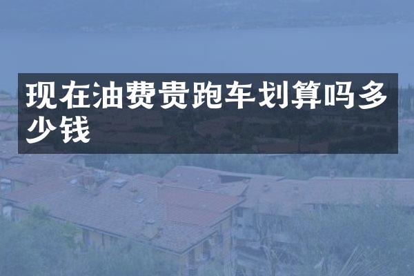现在油费贵跑车划算吗多少钱