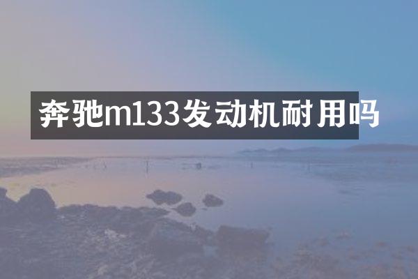 奔驰m133发动机耐用吗