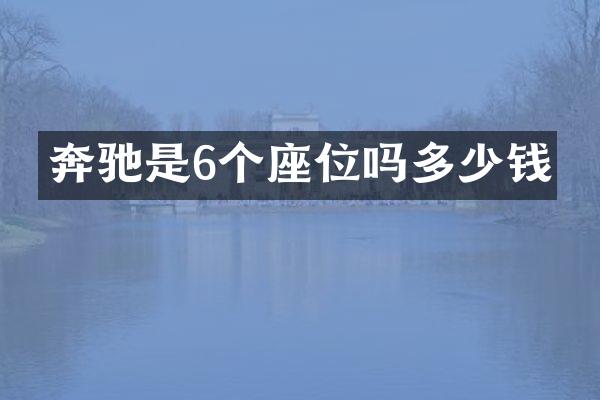 奔驰是6个座位吗多少钱