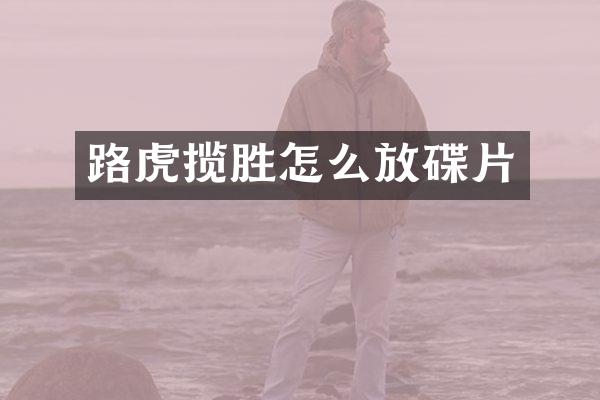 路虎揽胜怎么放碟片