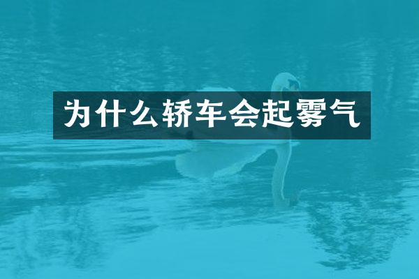 为什么轿车会起雾气