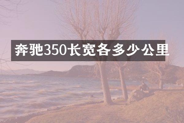 奔驰350长宽各多少公里