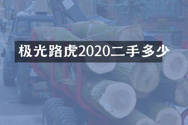 极光路虎2020二手多少