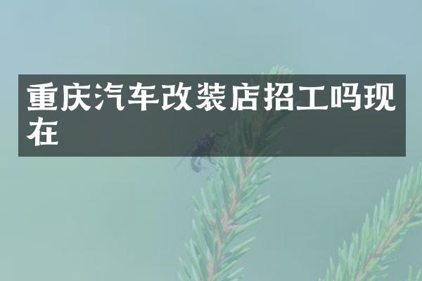 重庆汽车改装店招工吗现在