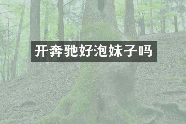 开奔驰好泡妹子吗