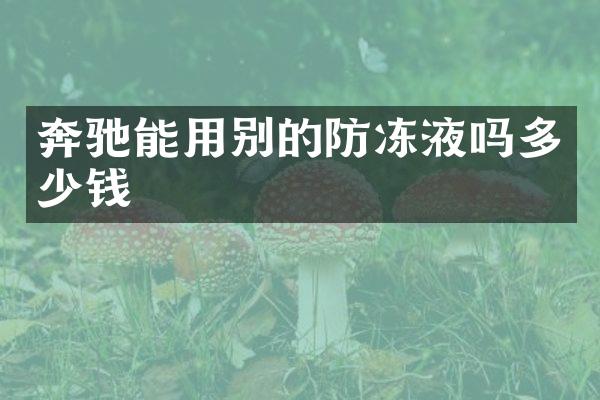 奔驰能用别的防冻液吗多少钱