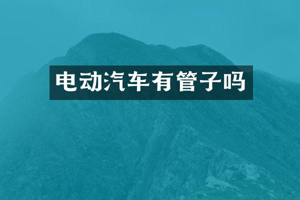 电动汽车有管子吗