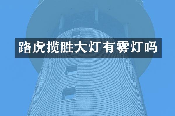 路虎揽胜大灯有雾灯吗