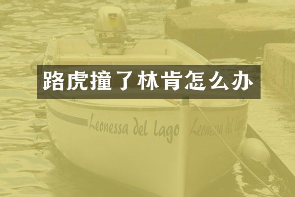 路虎撞了林肯怎么办