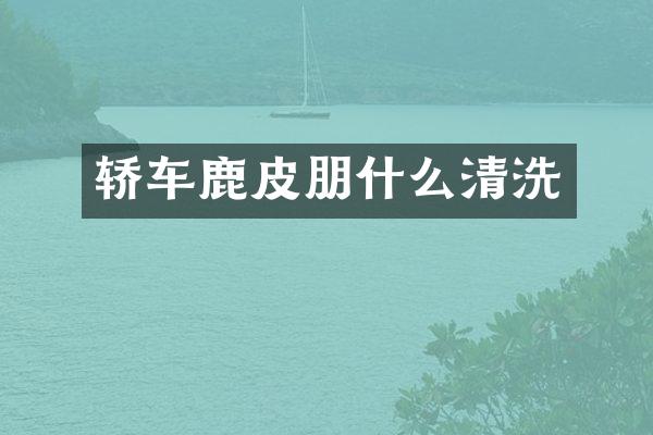 轿车鹿皮朋什么清洗
