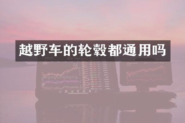 越野车的轮毂都通用吗
