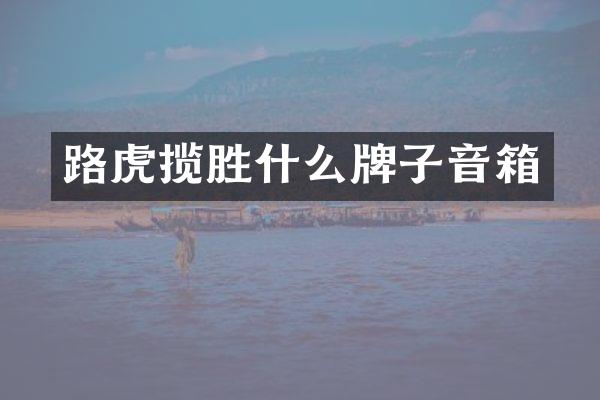 路虎揽胜什么牌子音箱