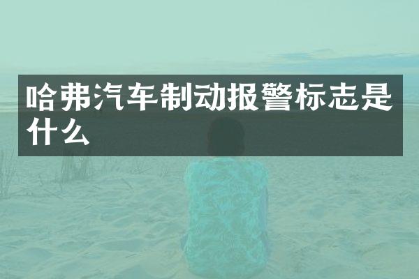 哈弗汽车制动报警标志是什么