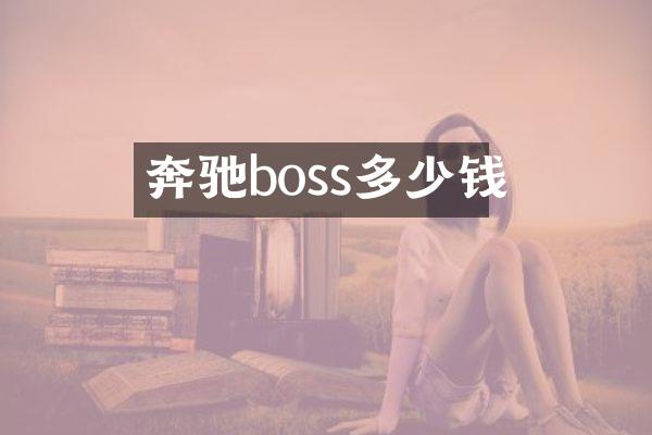 奔驰boss多少钱