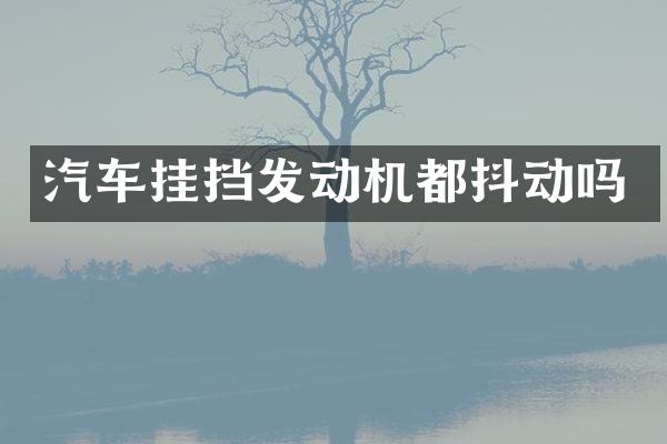 汽车挂挡发动机都抖动吗