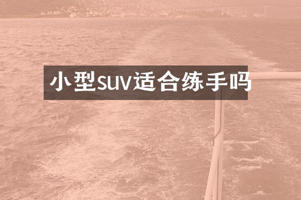 小型suv适合练手吗