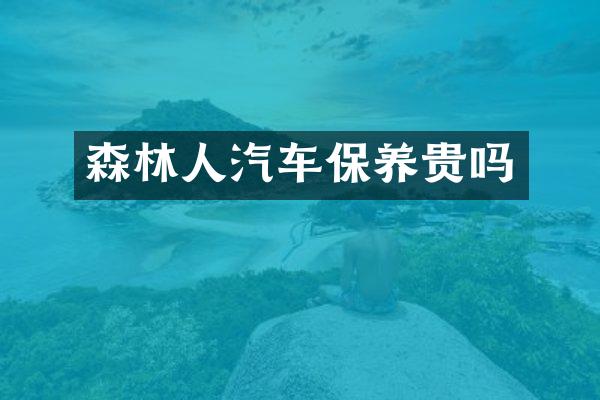 森林人汽车保养贵吗