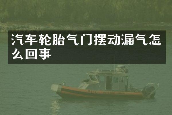 汽车轮胎气门摆动漏气怎么回事